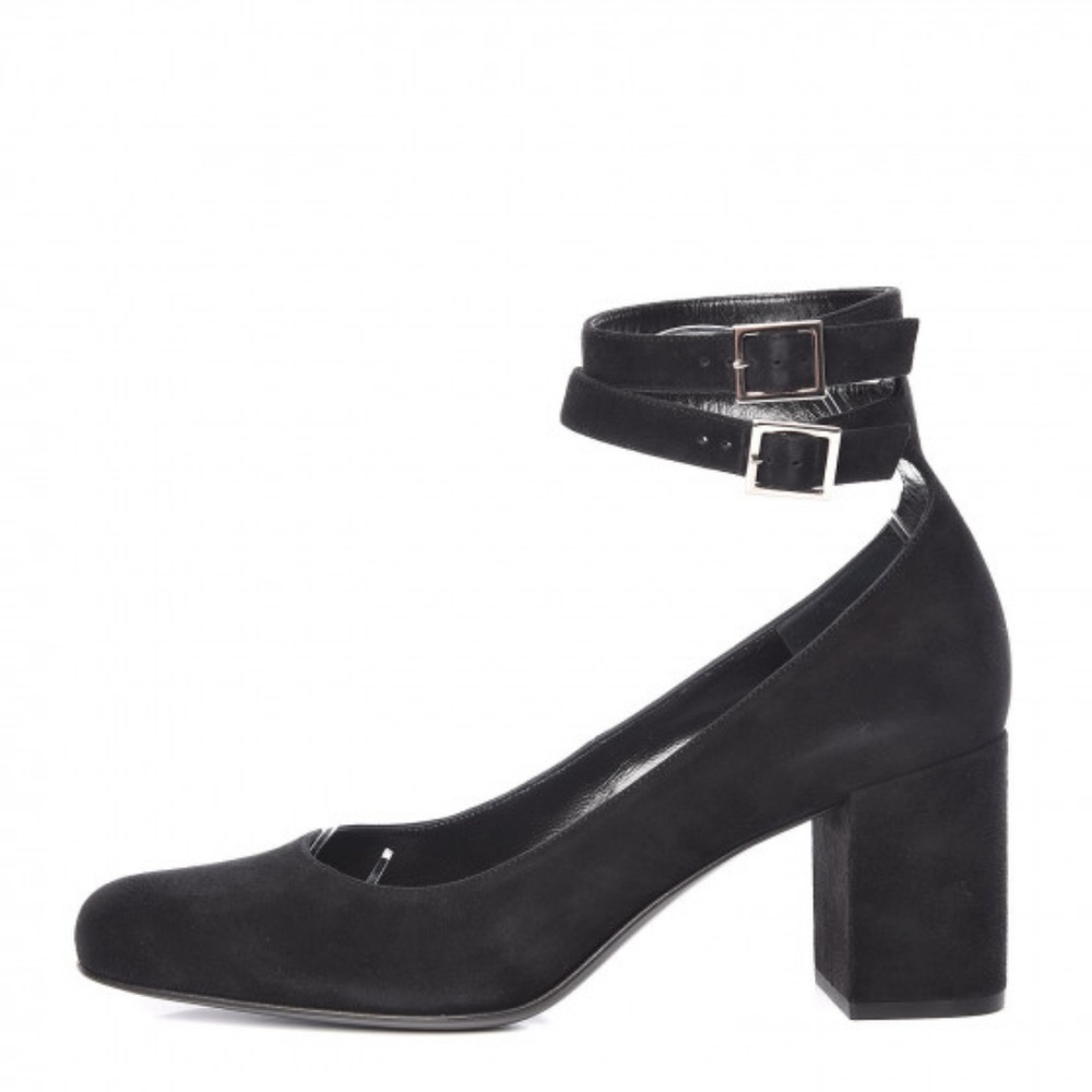 NIB Saint Laurent Strap Pumps. 40